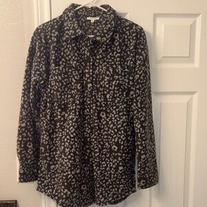 Maurices Gray Patterned Shirt